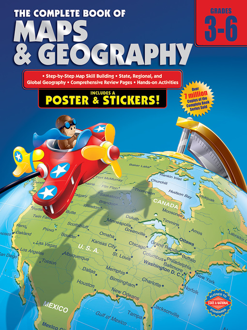 Title details for The Complete Book of Maps and Geography, Grades 3--6 by Carson Dellosa Education - Available